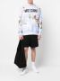 Moschino Hoodie met logoprint Blauw - Thumbnail 2