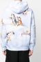Moschino Hoodie met logoprint Blauw - Thumbnail 4