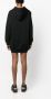 Moschino Hoodiejurk met capuchon Zwart - Thumbnail 4