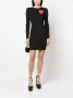 Moschino Mini-jurk met lange mouwen Zwart - Thumbnail 2