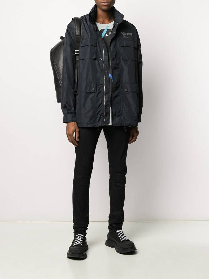 Moschino Jack met logoprint Zwart