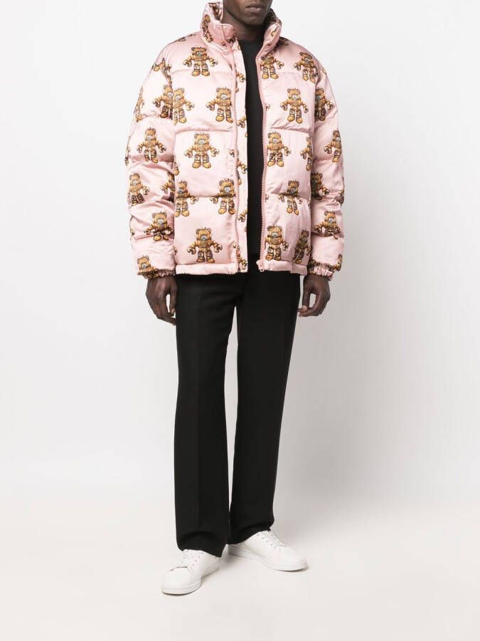 Moschino Jack met print Roze