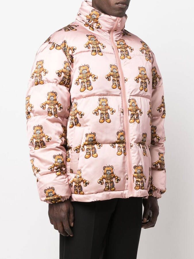 Moschino Jack met print Roze