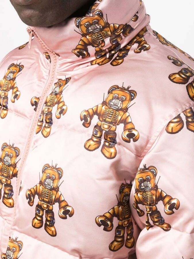 Moschino Jack met print Roze