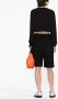 MOSCHINO JEANS Cropped T-shirt Zwart - Thumbnail 4