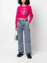 MOSCHINO JEANS Cropped trui Roze - Thumbnail 2