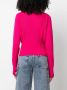 MOSCHINO JEANS Cropped trui Roze - Thumbnail 4