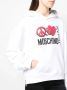 Moschino Hoodie met logoprint Wit - Thumbnail 5