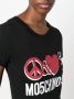 MOSCHINO JEANS T-shirt met logoprint Zwart - Thumbnail 5