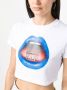 MOSCHINO JEANS T-shirt met grafische print Wit - Thumbnail 5