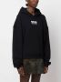 MOSCHINO JEANS Hoodie met logoprint Zwart - Thumbnail 3