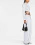 MOSCHINO JEANS Leren schoudertas Zwart - Thumbnail 2