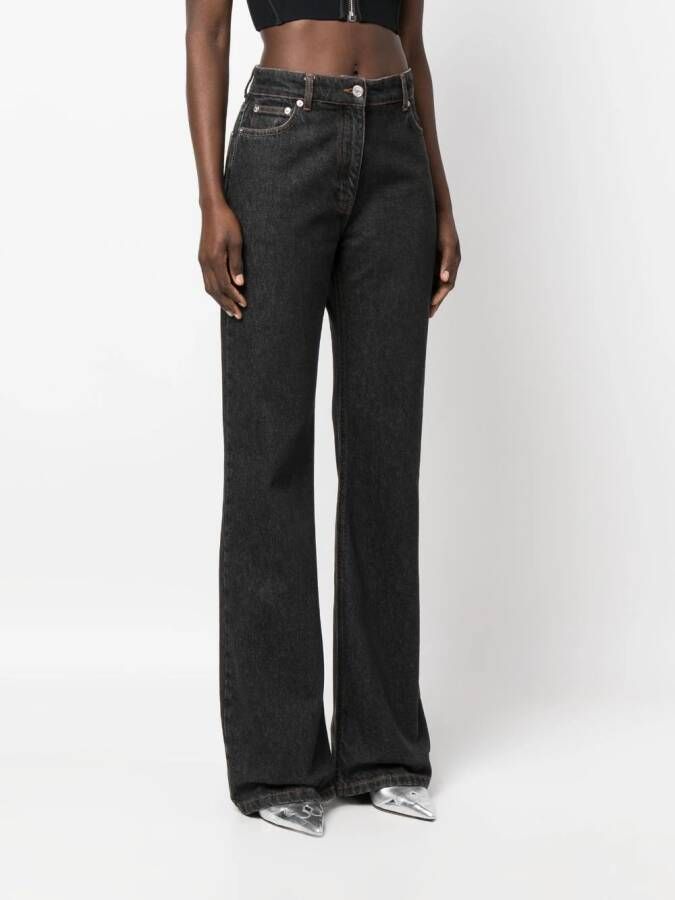 MOSCHINO JEANS met wijde pijpen Zwart