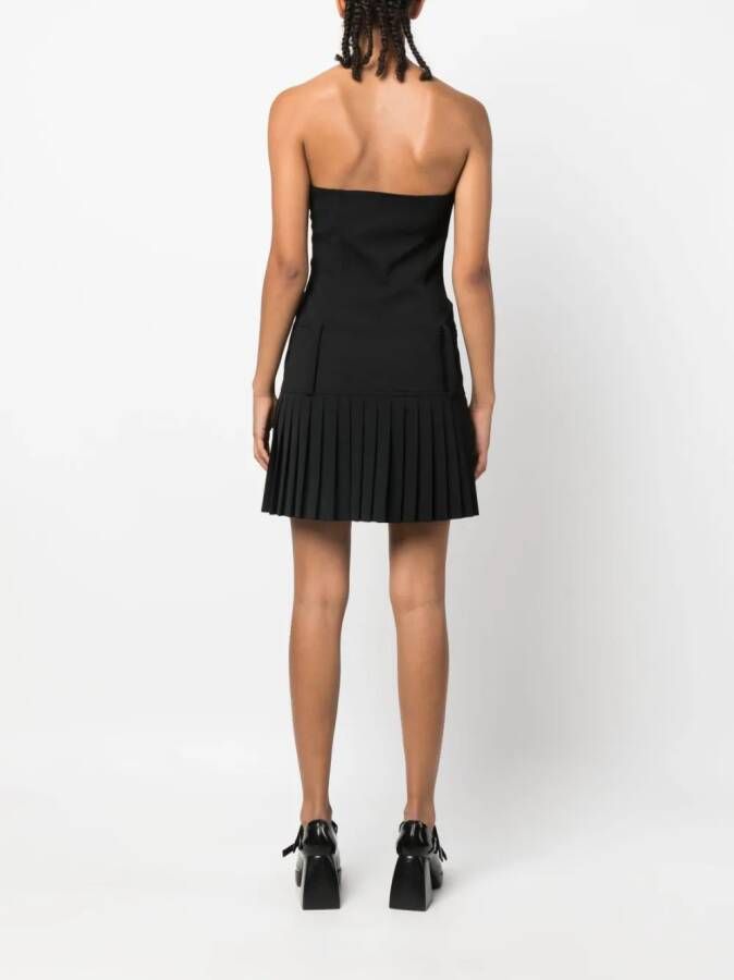 MOSCHINO JEANS Mini-jurk met print Zwart
