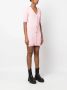 MOSCHINO JEANS Mini-jurk met V-hals Roze - Thumbnail 3