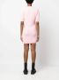 MOSCHINO JEANS Mini-jurk met V-hals Roze - Thumbnail 4
