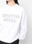 MOSCHINO JEANS Sweater met logoprint Wit - Thumbnail 5