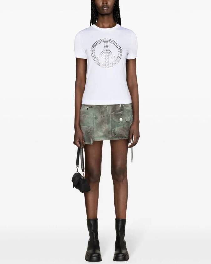 MOSCHINO JEANS T-shirt met print Wit