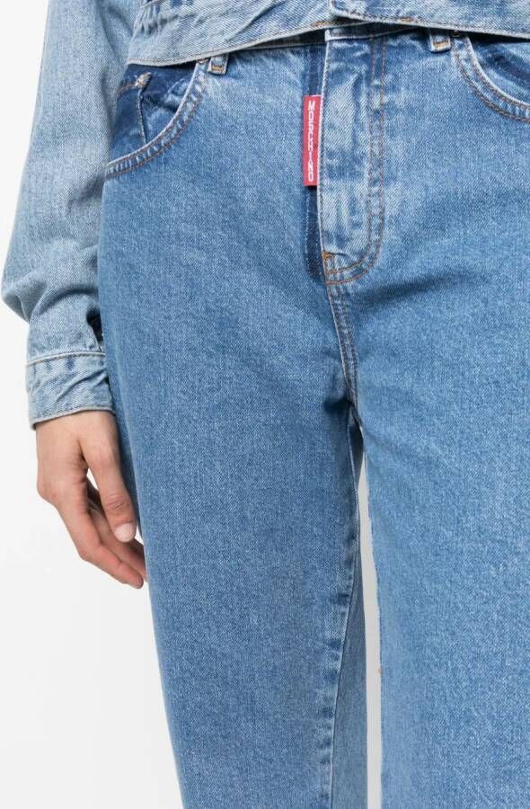 MOSCHINO JEANS Tweekleurige jeans Blauw