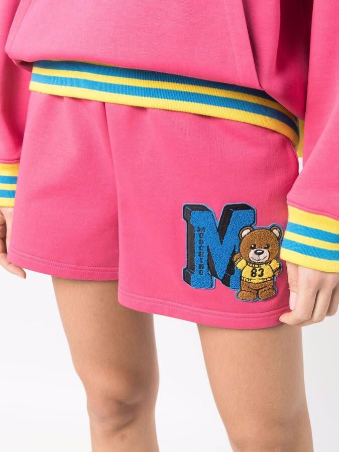 Moschino Jersey shorts Roze