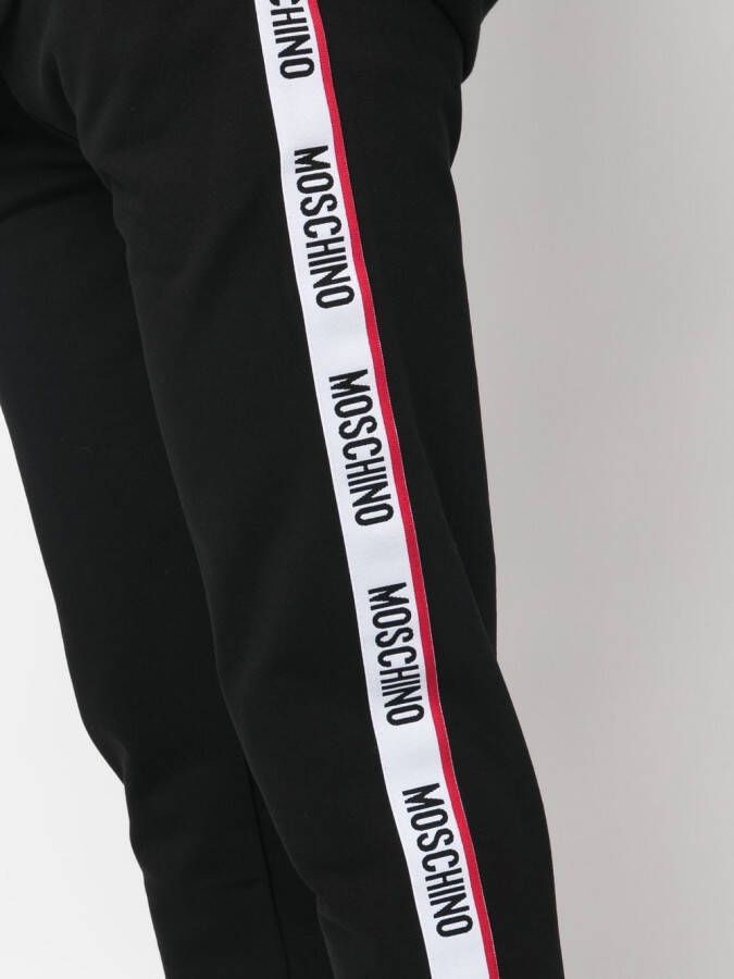 Moschino Joggingbroek met logoband Zwart