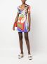 Moschino Jurk met geometrische print Zwart - Thumbnail 2