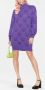 Moschino Jurk met intarsia teddybeer Blauw - Thumbnail 2
