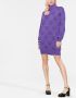 Moschino Jurk met intarsia teddybeer Blauw - Thumbnail 3