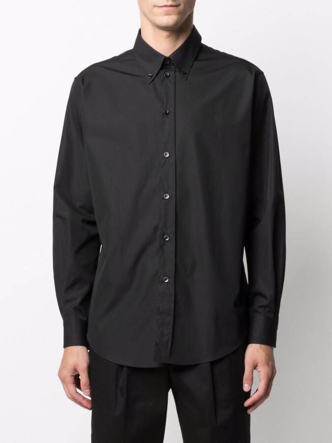 Moschino Katoenen overhemd Zwart