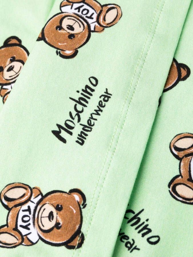 Moschino Katoenen pyjamatop Groen