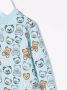 Moschino Kids Babypakje met teddybeerprint Blauw - Thumbnail 3