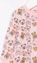Moschino Kids Babypakje met teddybeerprint kinderen katoen Spandex Elastane 9 12 Roze - Thumbnail 3