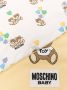 Moschino Kids Deken met teddybeerprint Geel - Thumbnail 2
