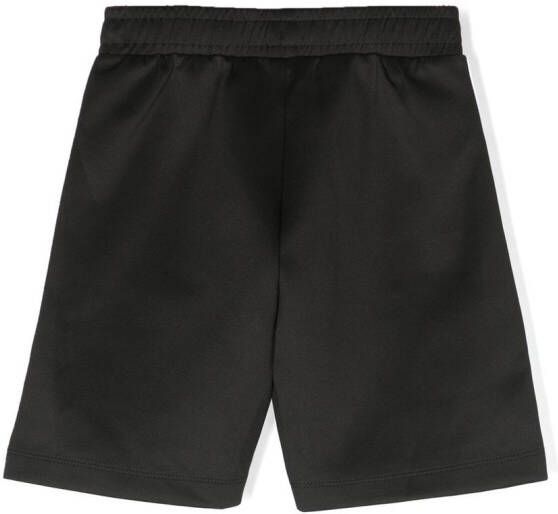 Moschino Kids Shorts met print Zwart