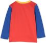 Moschino Kids Poloshirt met colourblocking Rood - Thumbnail 2