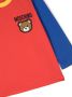 Moschino Kids Poloshirt met colourblocking Rood - Thumbnail 3
