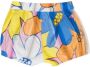 Moschino Kids Shorts met bloe print Roze - Thumbnail 2