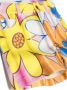 Moschino Kids Shorts met bloe print Wit - Thumbnail 3