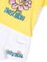 Moschino Kids Trainingspak met bloe print Geel - Thumbnail 3