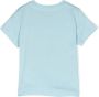 Moschino Kids T-shirt met grafische print Blauw - Thumbnail 2