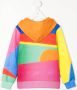 Moschino Kids Hoodie met colourblocking Blauw - Thumbnail 2