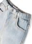 Moschino Kids Jeans met elastische tailleband Blauw - Thumbnail 3