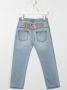 Moschino Kids Jeans met logopatch Blauw - Thumbnail 2