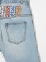 Moschino Kids Jeans met logopatch Blauw - Thumbnail 3