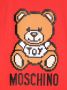 Moschino Kids Jurk met intarsia logo Rood - Thumbnail 3