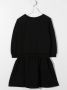 Moschino Kids Jurk met lange mouwen Zwart - Thumbnail 2