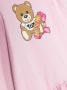 Moschino Kids Jurk met teddybeerprint Roze - Thumbnail 3