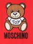 Moschino Kids Katoenen babypakje Rood - Thumbnail 3