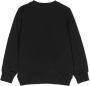 Moschino Kids Katoenen sweater Zwart - Thumbnail 2