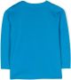 Moschino Kids Katoenen T-shirt Blauw - Thumbnail 2